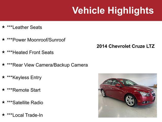 used 2014 Chevrolet Cruze car, priced at $6,000