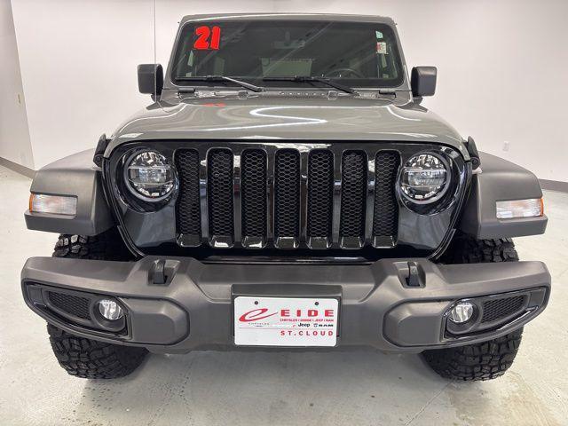 used 2021 Jeep Wrangler car, priced at $32,000