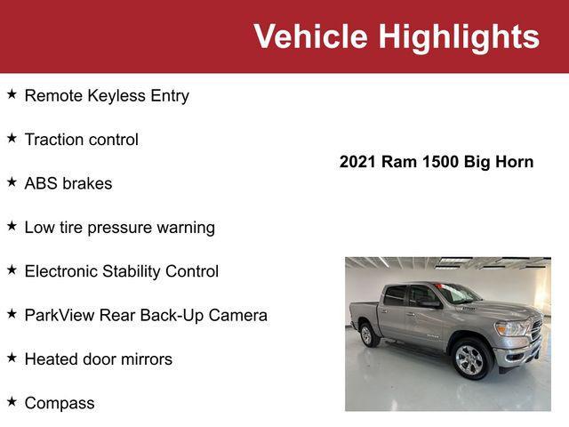 used 2021 Ram 1500 car, priced at $32,000