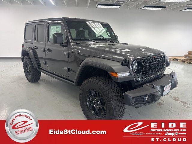 new 2025 Jeep Wrangler car, priced at $47,824