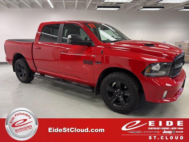 used 2017 Ram 1500 car, priced at $27,000