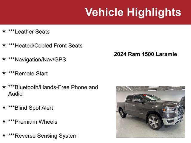 used 2024 Ram 1500 car, priced at $49,000