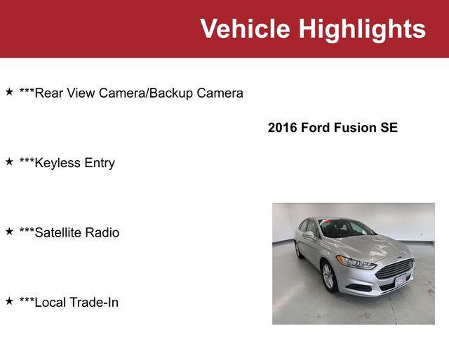 used 2016 Ford Fusion car, priced at $6,000