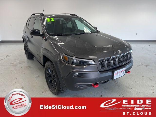 used 2022 Jeep Cherokee car, priced at $28,000