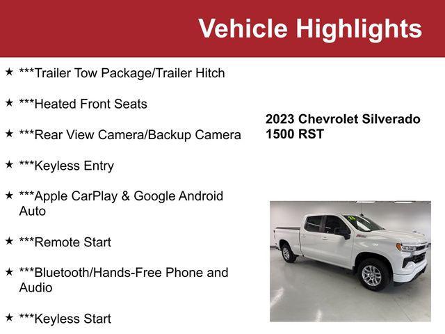 used 2023 Chevrolet Silverado 1500 car, priced at $42,500