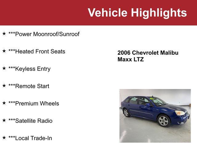 used 2006 Chevrolet Malibu Maxx car, priced at $3,250