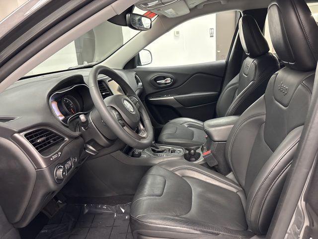 used 2021 Jeep Cherokee car, priced at $23,500