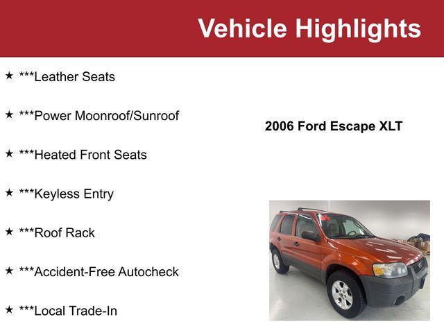 used 2006 Ford Escape car, priced at $4,000