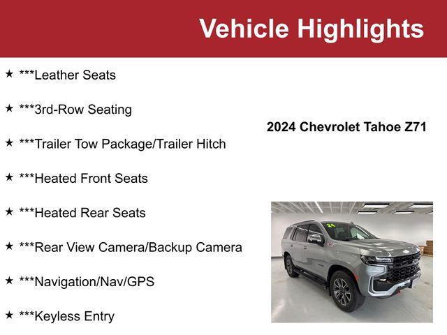 used 2024 Chevrolet Tahoe car, priced at $72,000