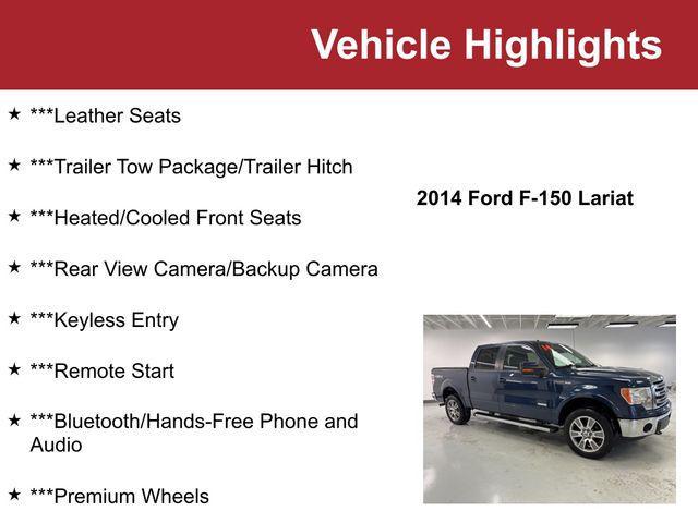 used 2014 Ford F-150 car, priced at $15,500