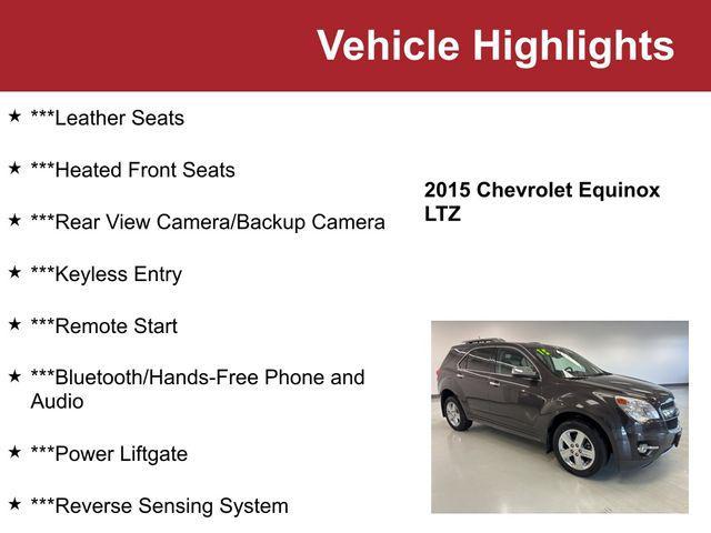 used 2015 Chevrolet Equinox car, priced at $12,500