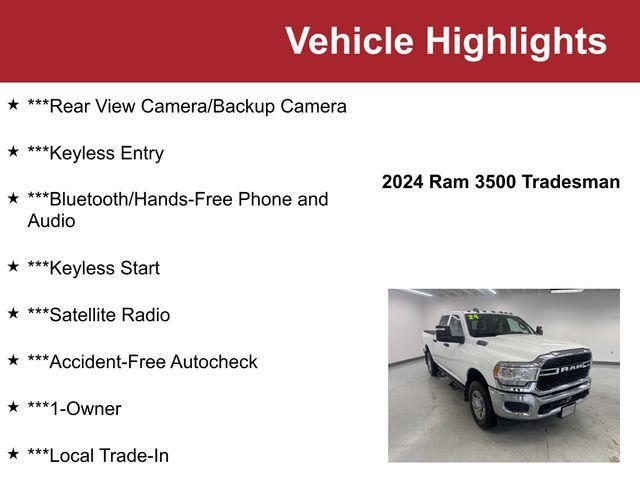 used 2024 Ram 3500 car, priced at $45,000