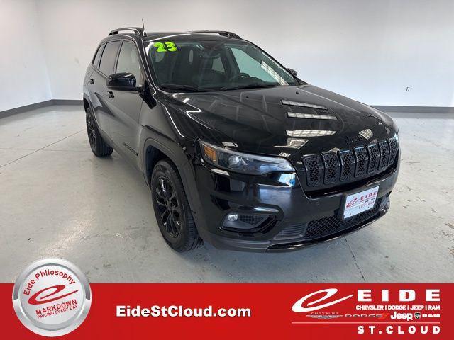 used 2023 Jeep Cherokee car, priced at $22,000