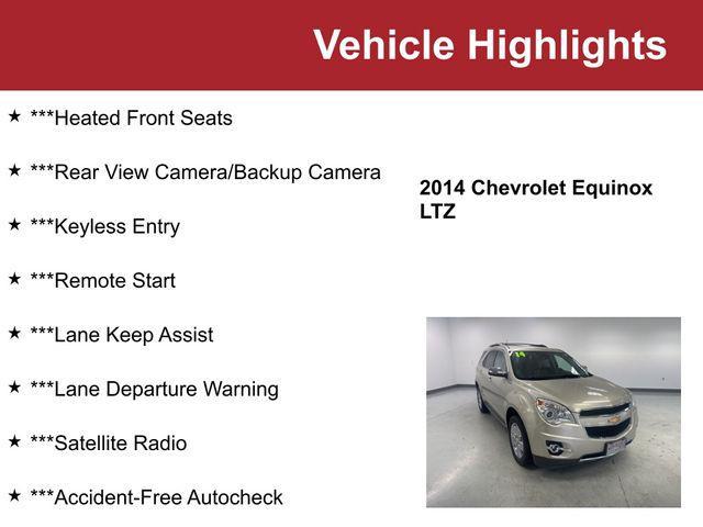 used 2014 Chevrolet Equinox car, priced at $9,500