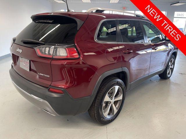 used 2021 Jeep Cherokee car, priced at $23,500