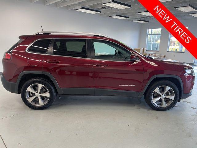 used 2021 Jeep Cherokee car, priced at $23,500