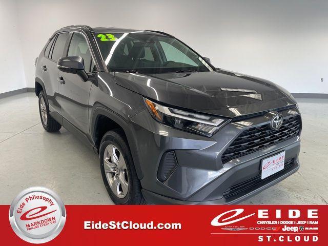 used 2023 Toyota RAV4 car, priced at $27,000