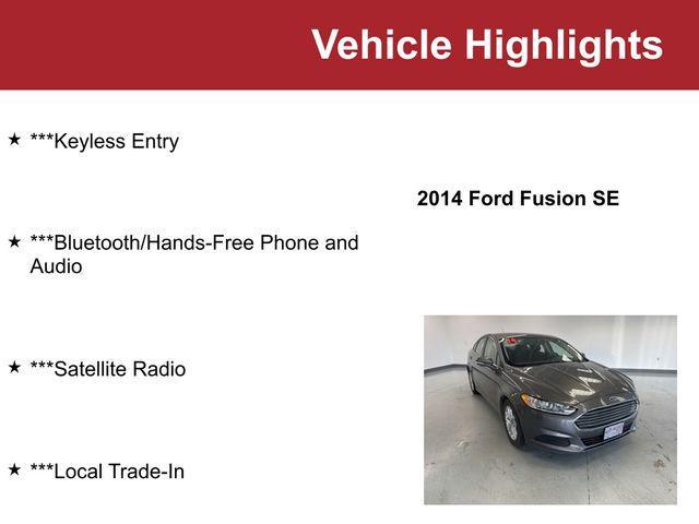 used 2014 Ford Fusion car, priced at $5,500