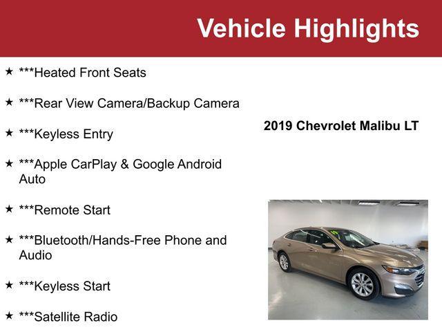 used 2019 Chevrolet Malibu car, priced at $9,500