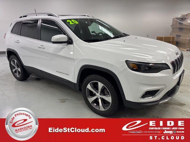 used 2020 Jeep Cherokee car, priced at $21,000