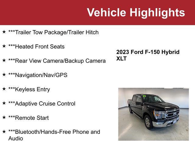 used 2023 Ford F-150 car, priced at $38,500