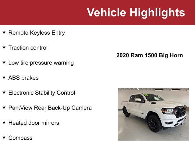 used 2020 Ram 1500 car, priced at $26,000