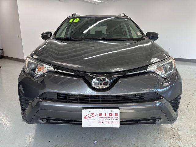used 2018 Toyota RAV4 car, priced at $18,000