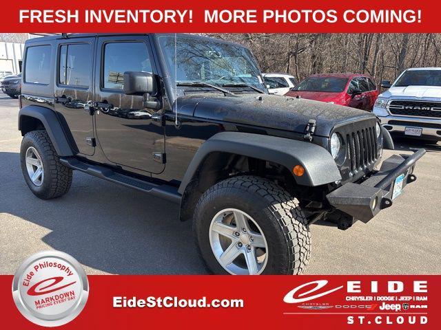 used 2018 Jeep Wrangler JK Unlimited car, priced at $22,000