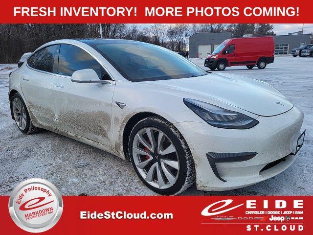 used 2020 Tesla Model 3 car, priced at $15,000