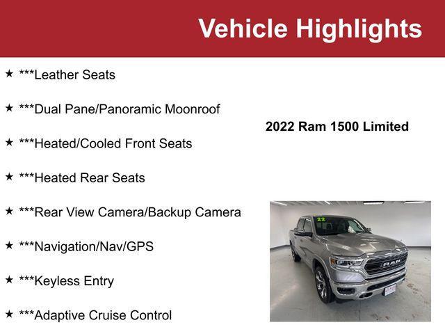 used 2022 Ram 1500 car, priced at $45,500