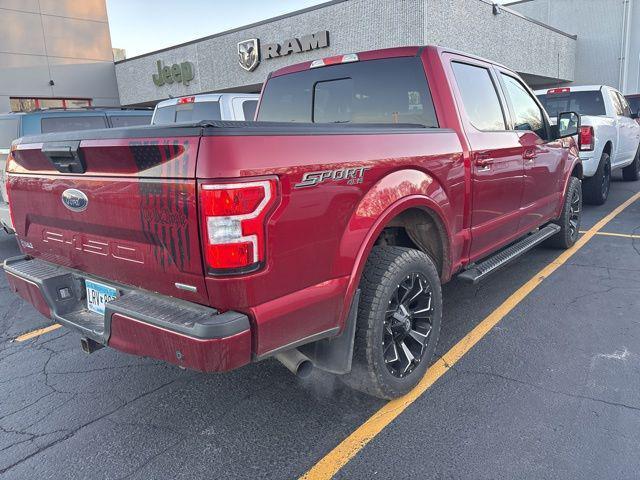 used 2019 Ford F-150 car, priced at $20,000