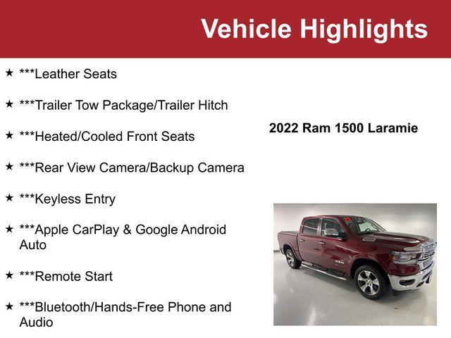 used 2022 Ram 1500 car, priced at $41,000