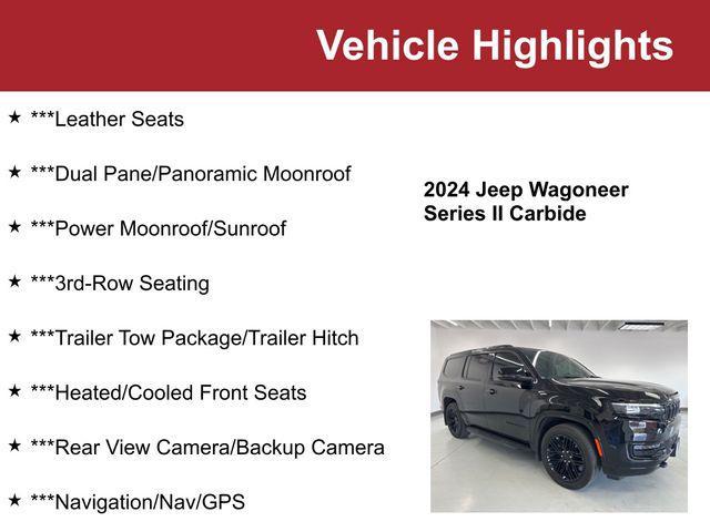 used 2024 Jeep Wagoneer car, priced at $60,000