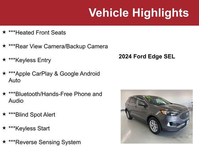 used 2024 Ford Edge car, priced at $25,000