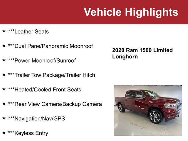 used 2020 Ram 1500 car, priced at $38,000