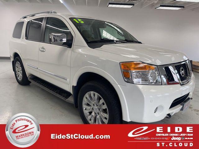 used 2015 Nissan Armada car, priced at $16,000