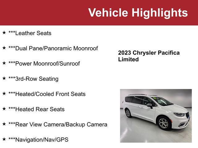 used 2023 Chrysler Pacifica car, priced at $30,000