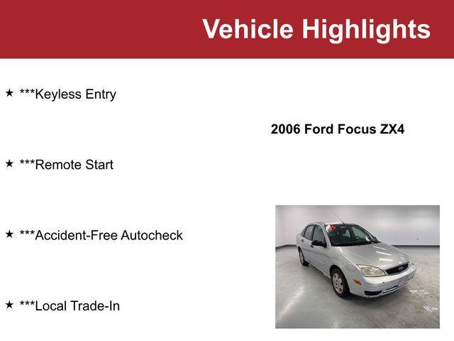 used 2006 Ford Focus car, priced at $4,000