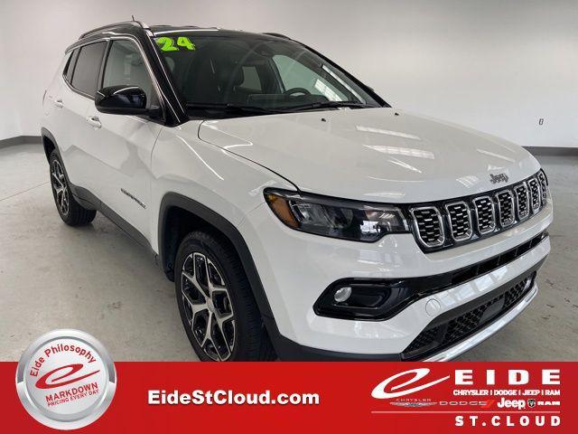 used 2024 Jeep Compass car, priced at $23,000