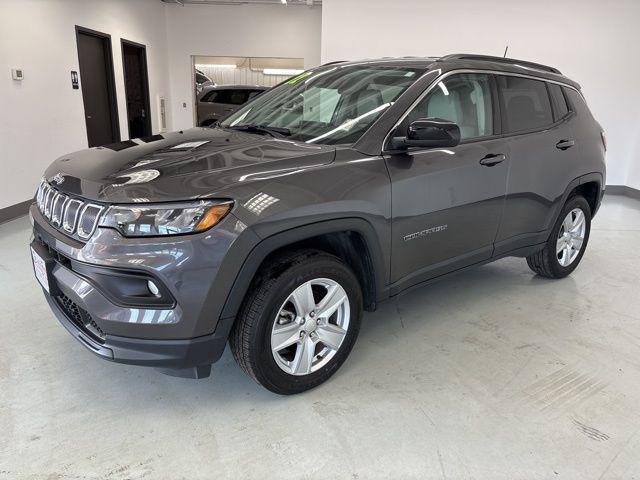 used 2022 Jeep Compass car, priced at $21,500