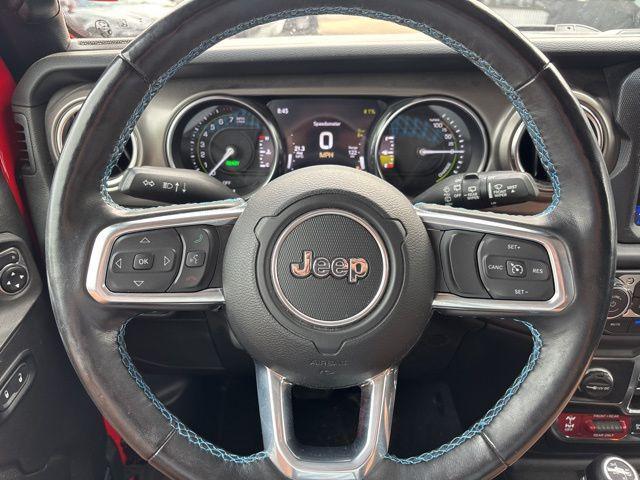 used 2022 Jeep Wrangler Unlimited 4xe car, priced at $34,000