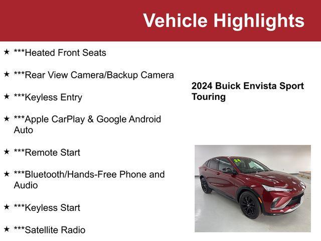 used 2024 Buick Envista car, priced at $25,000