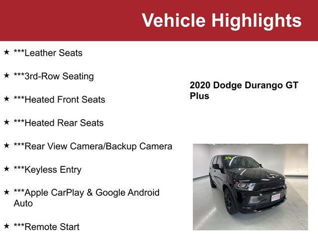 used 2020 Dodge Durango car, priced at $22,000