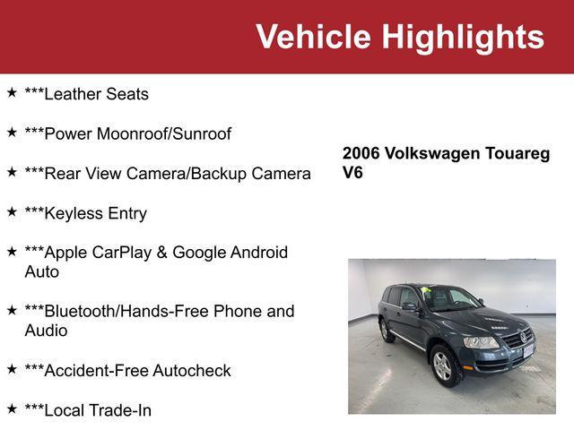 used 2006 Volkswagen Touareg car, priced at $6,000