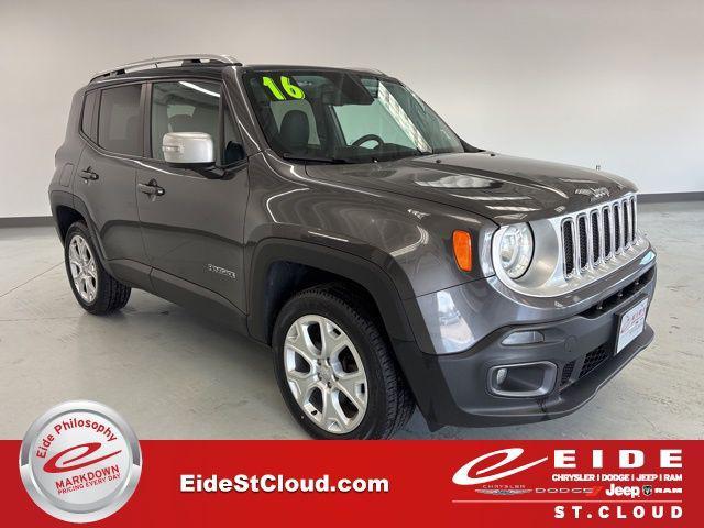 used 2016 Jeep Renegade car, priced at $12,500