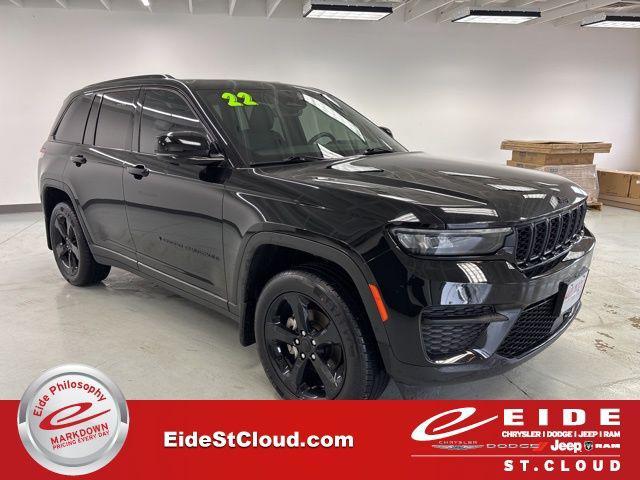 used 2022 Jeep Grand Cherokee car, priced at $28,500
