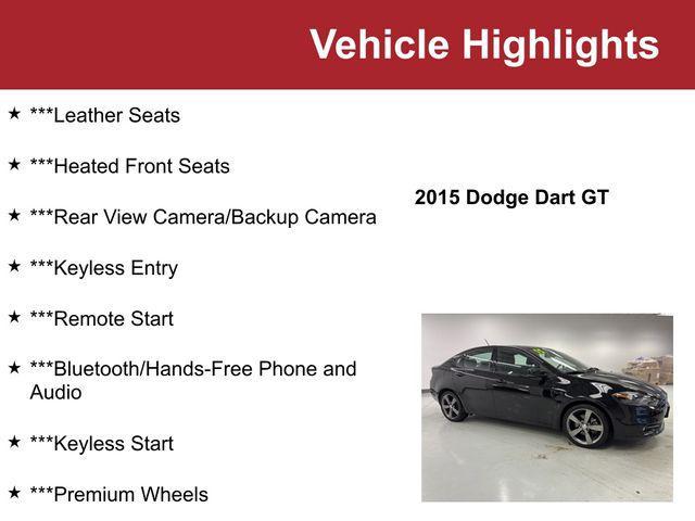 used 2015 Dodge Dart car, priced at $8,500