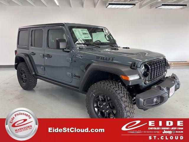 new 2025 Jeep Wrangler car, priced at $48,424