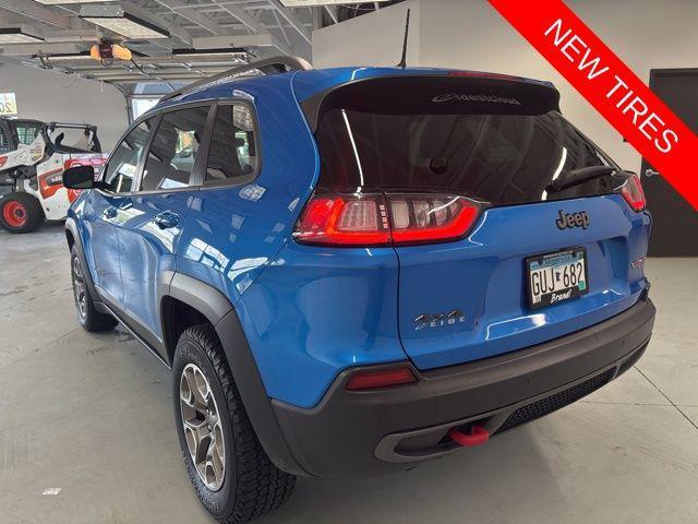 used 2021 Jeep Cherokee car, priced at $23,500