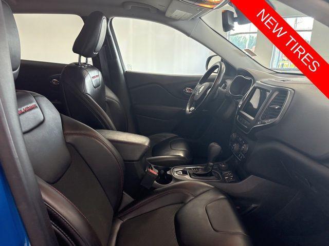 used 2021 Jeep Cherokee car, priced at $23,500